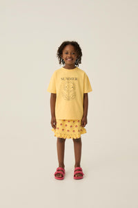 The Campamento Yellow Oversized Summer T-Shirt