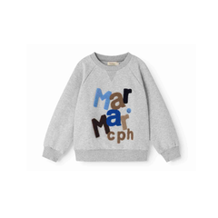 Marmar Muddy Logo Theos Logo Long Sleeve Sweatshirt