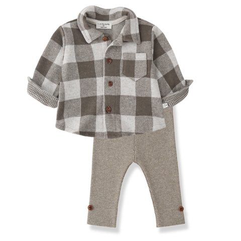 1 + In The Family Modena/Sina Dark Taupe/Canapa Set