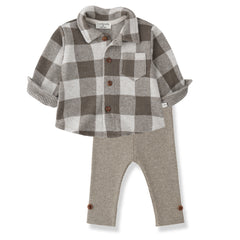 1 + In The Family Modena/Sina Dark Taupe/Canapa Set