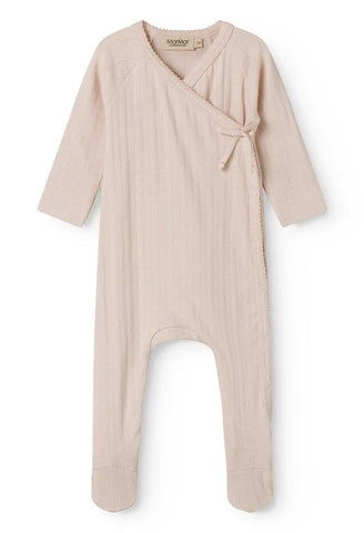 Marmar Pointelle Misty Pink Footie