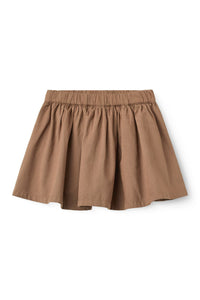 Copenhagen Colors Walnut Twill Flare Skirt