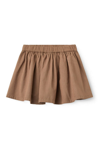 Copenhagen Colors Walnut Twill Flare Skirt