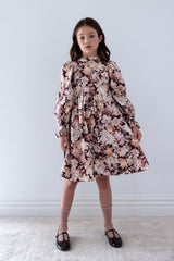 Petite Amalie Winter Bloom Cord Dress