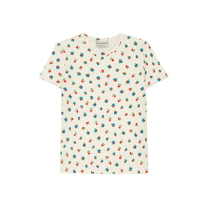 The Campamento Ecru Small Flowers All Over T-Shirt & Legging Set