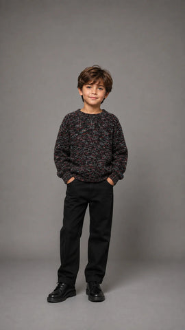Marmar Teno space marled sweater