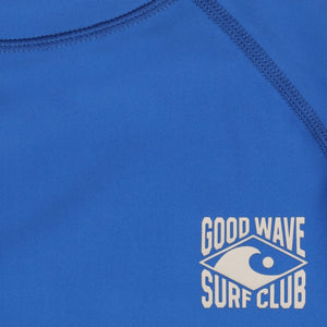 Tumble & Dry Strong Blue Piaui Swim Shirt