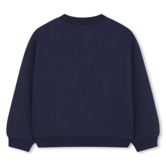 Billieblush Navy Love Sweatshirt