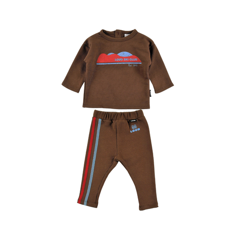 Loud Fondue Fudge Chilly Mountain Leggings Set