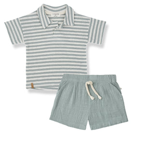 1 + In The Family Iceberg Borrassa & Verges Shorts Set