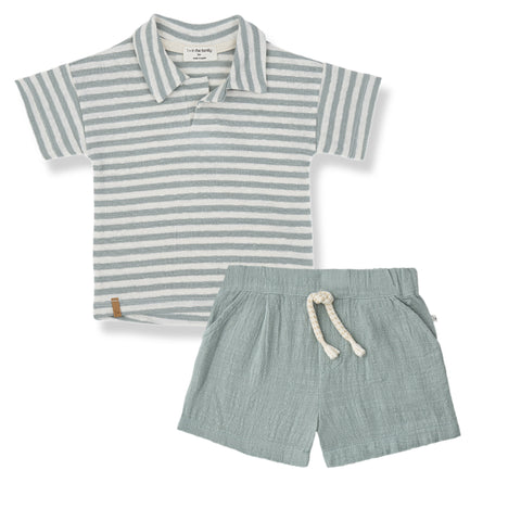 1 + In The Family Iceberg Borrassa & Verges Shorts Set