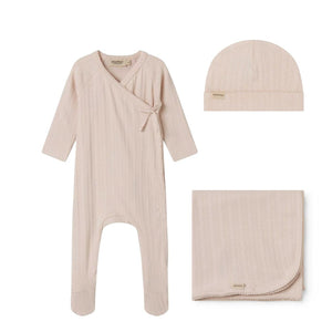 Marmar Pointelle Misty Pink 3PC Take Me Home Set
