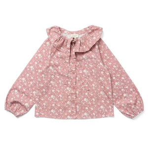 Louis Louise Pink Romantic Flower Angele Blouse