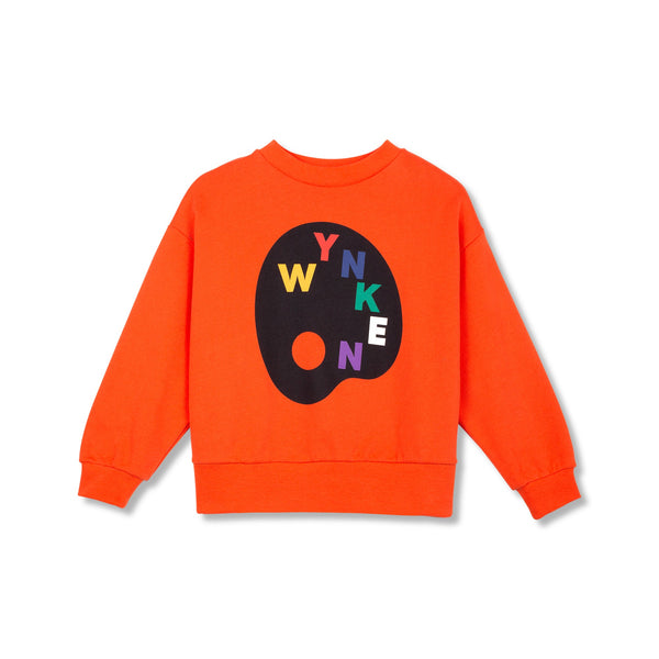 Wynken Orange Flash Pallette Sweatshirt