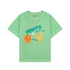 Jelly Mallow Light Green Fruits Pigment T-Shirt