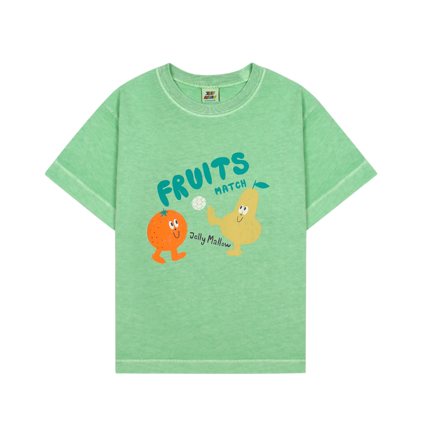 Jelly Mallow Light Green Fruits Pigment T-Shirt