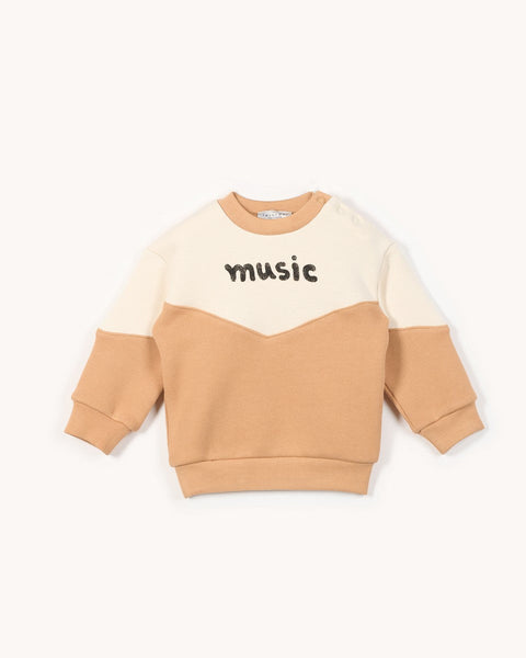 Yell-Oh Pastry Shell 2 Tone Sweatshirt