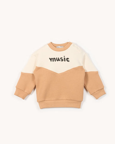 Yell-Oh Pastry Shell 2 Tone Sweatshirt