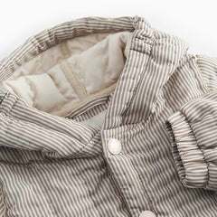 Marmar Dark Brown Stripe Omaro Jacket