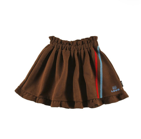 Loud Apparel Fondue Fudge Pass Mini Skirt