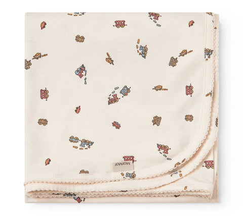 Marmar Trains Print 3PC Take Me Home Set