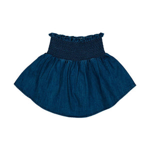 Louis Louise Dark Blue Denim Lya Mini Skirt