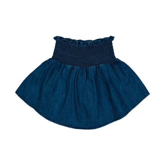 Louis Louise Dark Blue Denim Lya Mini Skirt