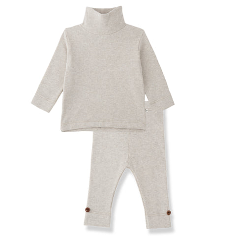 1 + In The Family Rice Lodi/Sina Turtleneck Legging Set