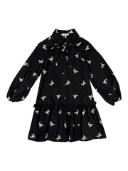 Piccola Ludo Black Pandoro Dress
