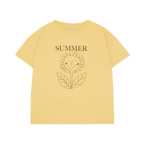 The Campamento Yellow Oversized Summer T-Shirt