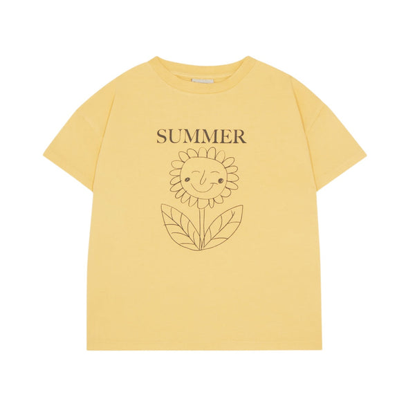 The Campamento Yellow Oversized Summer T-Shirt