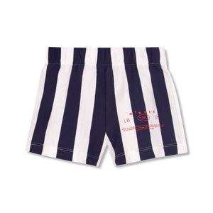 Wynken Navy/white Striped Worded Set