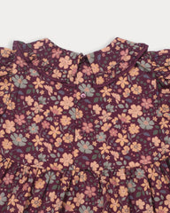 Early Sunday Plum Garden Flowers Marguerite Dress
