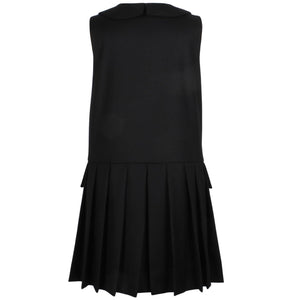 Jessie & James Black Dolly Pinafore Dress