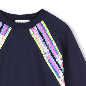 Billieblush Navy Sweatshirt Dress