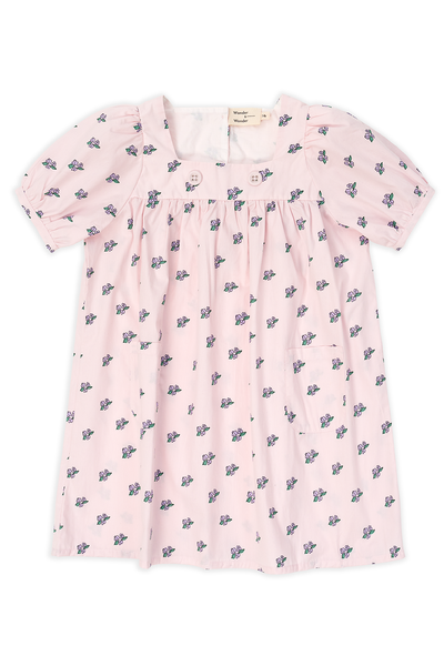 Wander And Wonder Lilac Daisy Floral Marcelo Dress