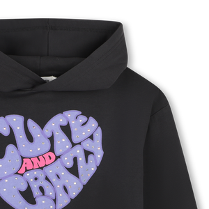 Billieblush Dark Navy Cute & Crazy Hooded Sweatshirt