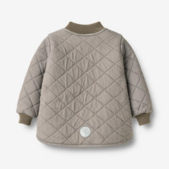 Wheat Brown Stripe Thermo Benni Baby Jacket