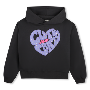 Billieblush Dark Navy Cute & Crazy Hooded Sweatshirt