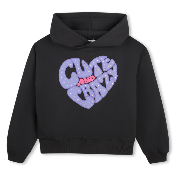 Billieblush Dark Navy Cute & Crazy Hooded Sweatshirt