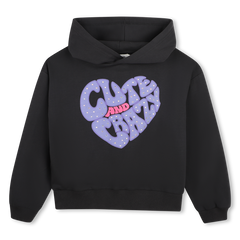 Billieblush Dark Navy Cute & Crazy Hooded Sweatshirt