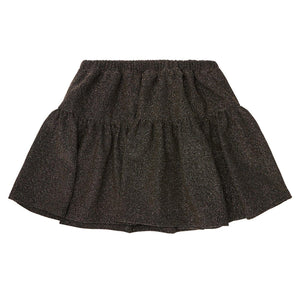 TOCOTO VINTAGE GOLD MINI SKIRT