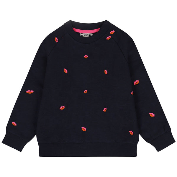 Tumble N Dry Navy Blazer Bisous Sweatshirt