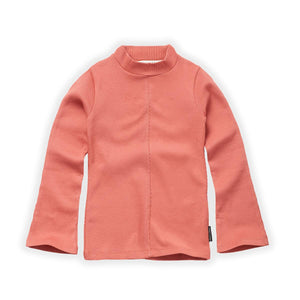 SPROET AND SPROUT ROSE RIB TURTLENECK