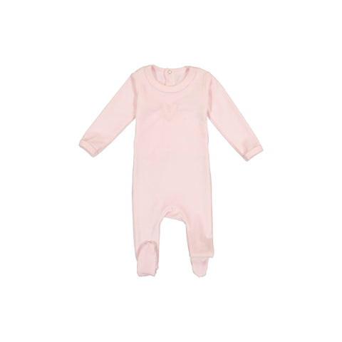 Pouf Light Pink Velour Stretchie