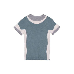 EURO CLUB WAVES CONTOUR RIBBED KNIT IN DEEPER MINT