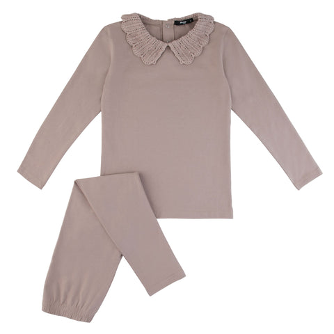 NOGGI CROCHET COLLAR PAJAMAS