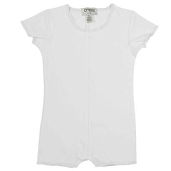 Crew Kids White Basic Romper