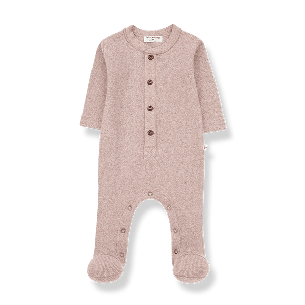 1+ IN THE FAMILY MONAR ROSE JUMPSUIT WITH FEET