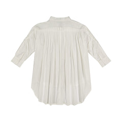 Vierra Rose White Shirt Dress
